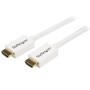 Cable HDMI Startech HD3MM5MW Blanco 5 m de Startech, Cables HDMI - Ref: S55057306, Precio: 23,47 €, Descuento: %