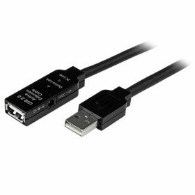 Câble USB Startech USB2AAEXT5M   Noir de Startech, Câbles USB - Réf : S55057367, Prix : 55,54 €, Remise : %