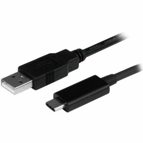 Câble USB A vers USB C V7 V7U3.1AC-1M-BLK-1E  Noir | Tienda24 - Global Online Shop Tienda24.eu