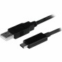 USB A to USB C Cable Startech USB2AC1M    USB C Black by Startech, USB Cables - Ref: S55057704, Price: 14,22 €, Discount: %