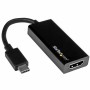 Adaptador USB C a HDMI Startech CDP2HD 4K Ultra HD Negro de Startech, Adaptadores USB - Ref: S55057753, Precio: 33,76 €, Desc...