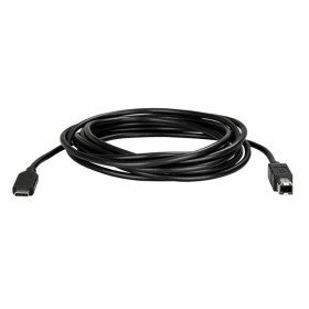 USB Cable DURACELL USB5031A 1 m Black | Tienda24 - Global Online Shop Tienda24.eu