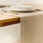 Runner da Tavolo Belum Liso Beige 45 x 140 cm