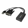 Adaptador DisplayPort a DVI Startech DVI2DP2    Negro de Startech, Cables DVI - Ref: S55058287, Precio: 41,52 €, Descuento: %