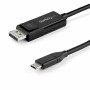 Adaptador USB C a DisplayPort Startech CDP2DP142MBD     (2 m) Negro | Tienda24 - Global Online Shop Tienda24.eu