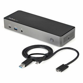 Dockstation i-Tec USB4DUALDOCK100W Nero | Tienda24 - Global Online Shop Tienda24.eu