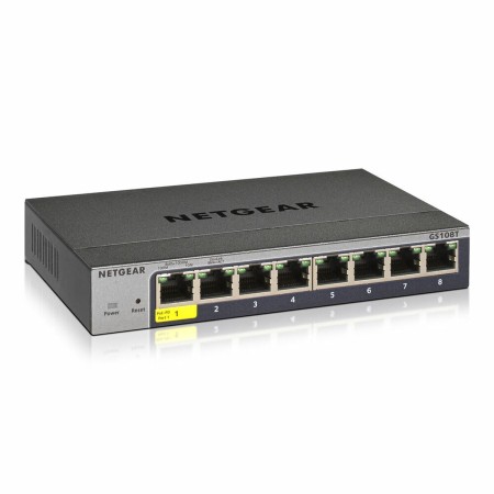 Switch Netgear GS108T-300PES de Netgear, Commutateurs de réseau - Réf : S55068914, Prix : 96,39 €, Remise : %