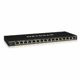 Switch Netgear GS316P-100EUS RJ-45x16 Black by Netgear, Network switches - Ref: S55068916, Price: 244,24 €, Discount: %