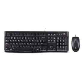 clavier et souris Logitech 920-002540 Noir Allemand QWERTZ de Logitech, Ensembles Clavier et Souris - Réf : S55080706, Prix :...