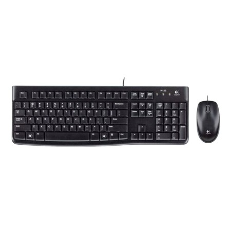 Tastatur mit Maus Logitech 920-002540 Schwarz Deutsch QWERTZ | Tienda24 - Global Online Shop Tienda24.eu