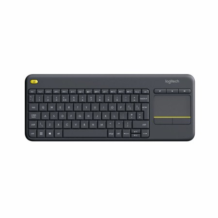 Tastatur Logitech K400 Plus Tv Schwarz Qwerty Spanisch QWERTY von Logitech, Tastaturen - Ref: S55080802, Preis: 59,01 €, Raba...