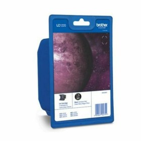 Tinteiro de Tinta Original Brother LC1220BKBP   Preto de Brother, Toners e tinta de impressora - Ref: S55100087, Preço: 22,00...