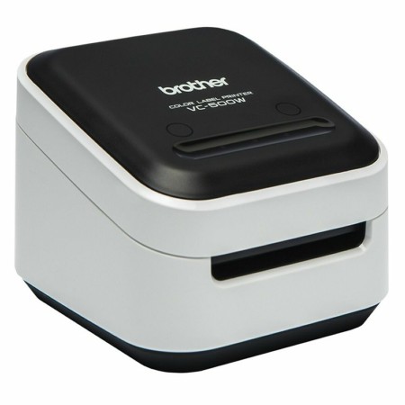 Impresora Térmica Brother VC500WZ1 WIFI Gris Negro/Blanco Negro/Gris de Brother, Impresoras de etiquetado térmico de escritor...