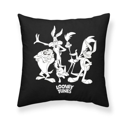 Housse de coussin Looney Tunes Looney B&w A Noir Multicouleur 45 x 45 cm | Tienda24 Tienda24.eu