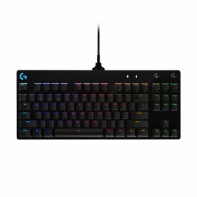 Keyboard Logitech 920-010593 Black RGB LED Spanish Qwerty Spanish by Logitech, Keyboards - Ref: S55137348, Price: 150,71 €, D...