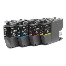 Original Ink Cartridge Brother LC421VAL Multicolour Black Black/Cyan/Magenta/Yellow (1 Unit) by Brother, Printer toners and i...