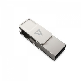 Clé USB V7 VF364GTC Argenté 64 GB de V7, Clés USB - Réf : S55157185, Prix : 9,27 €, Remise : %