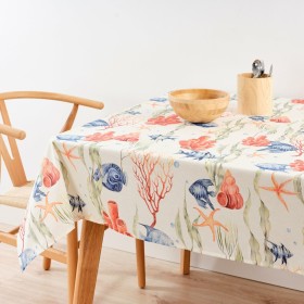 Stain-proof tablecloth Belum 0120-203 Beige Multicolour 250 x 150 cm | Tienda24 Tienda24.eu