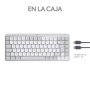 Clavier sans fil Logitech 920-010799 Blanc Espagnol Qwerty QWERTY Qwerty US Anglais EEUU de Logitech, Claviers - Réf : S55166...