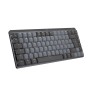 Clavier sans fil Logitech 920-010837 Gris Espagnol Qwerty QWERTY Qwerty US Anglais EEUU de Logitech, Claviers - Réf : S551662...