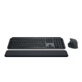 Tastatur Logitech MX Keys S Combo Spanisch Grau Graphit QWERTY von Logitech, Tastaturen - Ref: S55220109, Preis: 255,58 €, Ra...