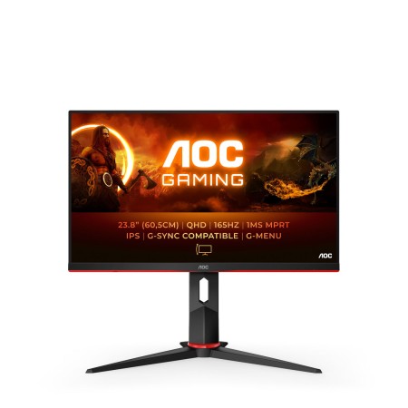 Écran AOC Q24G2A/BK 23,8" IPS de AOC, Ecrans PC - Réf : S55230041, Prix : 265,43 €, Remise : %