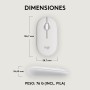 Souris Logitech 910-007013 Blanc 4000 dpi de Logitech, Souris - Réf : S55247218, Prix : 28,31 €, Remise : %