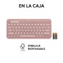 Clavier sans fil Logitech K380s Rose Espagnol Qwerty de Logitech, Claviers - Réf : S55247232, Prix : 43,75 €, Remise : %