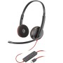 Auriculares con Micrófono Poly 8X228A6 Negro de Poly, Auriculares con micrófonos - Ref: S55255097, Precio: 38,42 €, Descuento: %