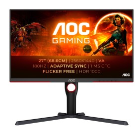 Monitor Gaming AOC Q27G3XMN/BK 27" 2K 180 Hz de AOC, Monitores - Ref: S55259401, Preço: 480,88 €, Desconto: %