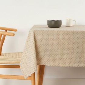 Stain-proof resined tablecloth Belum Alejandria Mustard 150 x 150 cm | Tienda24 Tienda24.eu