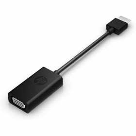 Adaptateur HDMI vers VGA HP X1B84AA ABB Noir de HP, Adaptateurs DVI-HDMI - Réf : S55266043, Prix : 33,64 €, Remise : %