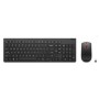 clavier et souris Lenovo 4X31N50739 Noir Espagnol QWERTY de Lenovo, Ensembles Clavier et Souris - Réf : S55271048, Prix : 51,...