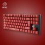 Tastatur mit Maus FR-TEC OP4001 QWERTY Burgunderrot | Tienda24 - Global Online Shop Tienda24.eu