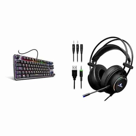 Tastatur Krom NXKROMKRNLTKL Schwarz von Krom, Tastaturen - Ref: S5601349, Preis: 56,72 €, Rabatt: %