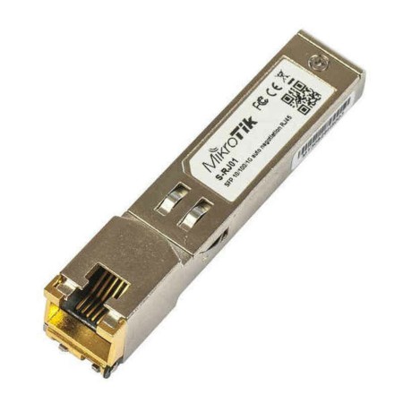 Module SFP à fibre optique multimode Mikrotik S-RJ01 de Mikrotik, Émetteurs-récepteurs de réseau - Réf : S5602300, Prix : 33,...