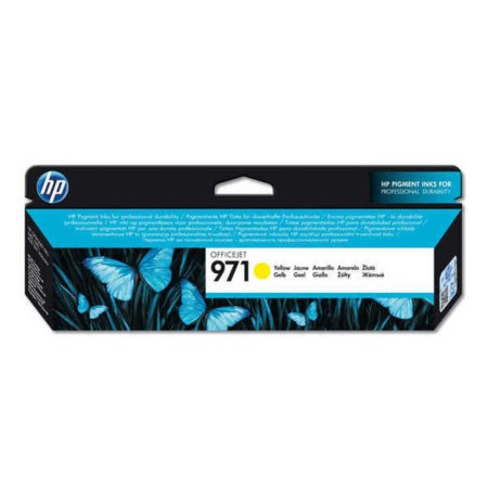 Cartucho de Tinta Compatible HP 971 Amarillo de HP, Tóners y tinta de impresora - Ref: S5602820, Precio: 185,18 €, Descuento: %