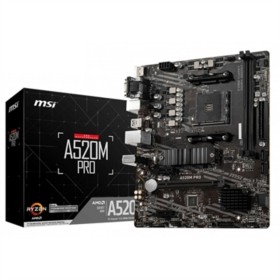 Carte Mère MSI A520M PRO mATX AM4 de MSI, Cartes mères - Réf : S5605178, Prix : 70,48 €, Remise : %