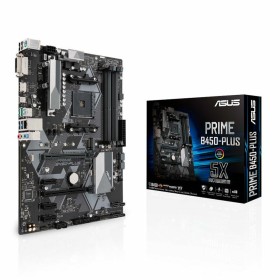 Motherboard Asus PRIME B450-PLUS ATX DDR4 AM4 AMD AM4 AMD B450 AMD by Asus, Base plates - Ref: S5612836, Price: 106,00 €, Dis...