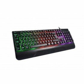 Clavier pour jeu EDM 07751 for players Noir Espagnol Qwerty | Tienda24 - Global Online Shop Tienda24.eu