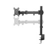 Adjustable support Nox Nox Single 13"-17" Black 27" 13" by Nox, Monitor Arms & Stands - Ref: S5615423, Price: 28,68 €, Discou...