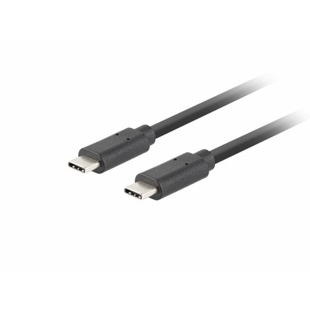 USB-C Cable Lanberg CA-CMCM-32CU-0010-BK | Tienda24 - Global Online Shop Tienda24.eu