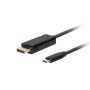 Adaptateur USB C vers DisplayPort Lanberg CA-CMDP-10CU-0005-BK Noir 500 cm de Lanberg, Câbles USB - Réf : S5615883, Prix : 13...