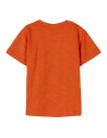 Camiseta de Manga Corta Infantil Spider-Man Naranja | Tienda24 Tienda24.eu