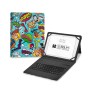 Bluetooth Keyboard with Support for Tablet Subblim SUBKT5-BTTC20 Spanish Qwerty Multicolour Spanish by Subblim, Keyboards - R...