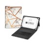 Clavier Bluetooth avec Support pour Tablette Subblim SUBKT5-BTTW10 Espagnol Qwerty Multicouleur Espagnol de Subblim, Claviers...