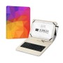 Teclado Bluetooth com Suporte para Táblete Subblim SUBKT1-USB053 Qwerty espanhol Multicolor Espanhol de Subblim, Teclados - R...