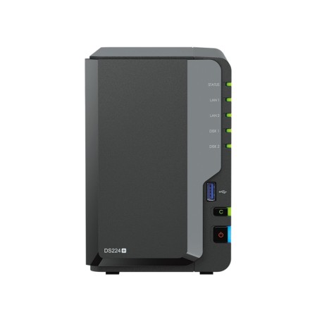 Netzwerkspeicher Synology DS224+ Schwarz Intel Celeron J4125 von Synology, Network-Attached-Storage - Ref: S5624655, Preis: 4...