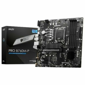 Motherboard MSI PRO B760M-P DDR4 LGA 1700 Intel by MSI, Base plates - Ref: S5625157, Price: 132,72 €, Discount: %