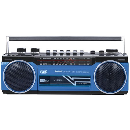 Rádio Portátil Bluetooth Trevi RR 501 BT Azul Preto/Azul de Trevi, Raios - Ref: S5625419, Preço: 50,47 €, Desconto: %